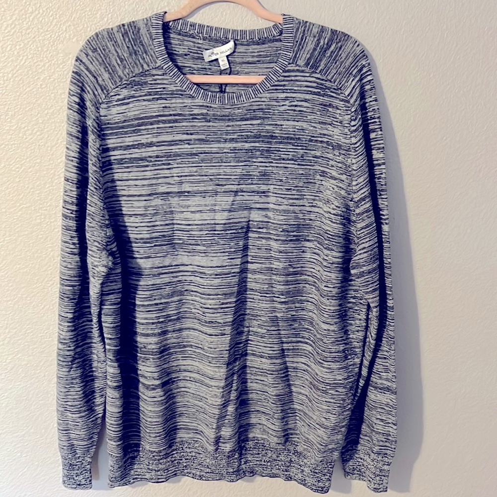 Peter Millar Wool Blend Navy Sweater - NWT